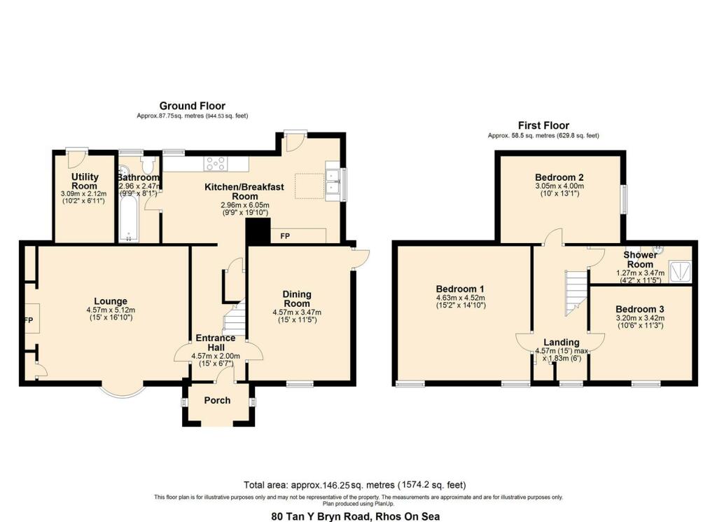 Main image of property: Tan Y Bryn Road, Rhos On Sea, Colwyn Bay