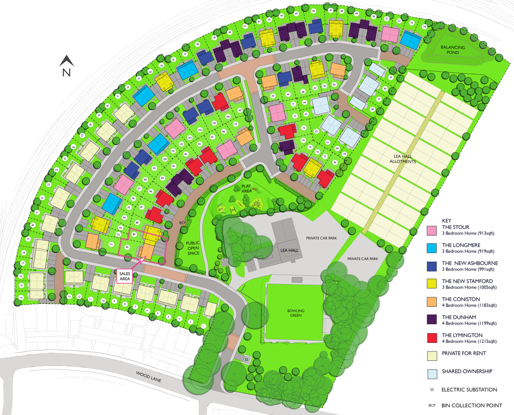 Contact Lea Hall Gardens New Homes Development by Countryside