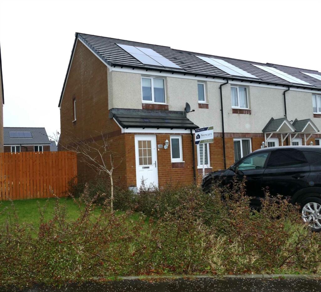 3 bedroom end of terrace house for sale in Cameron Gait, Stewarton, KA3