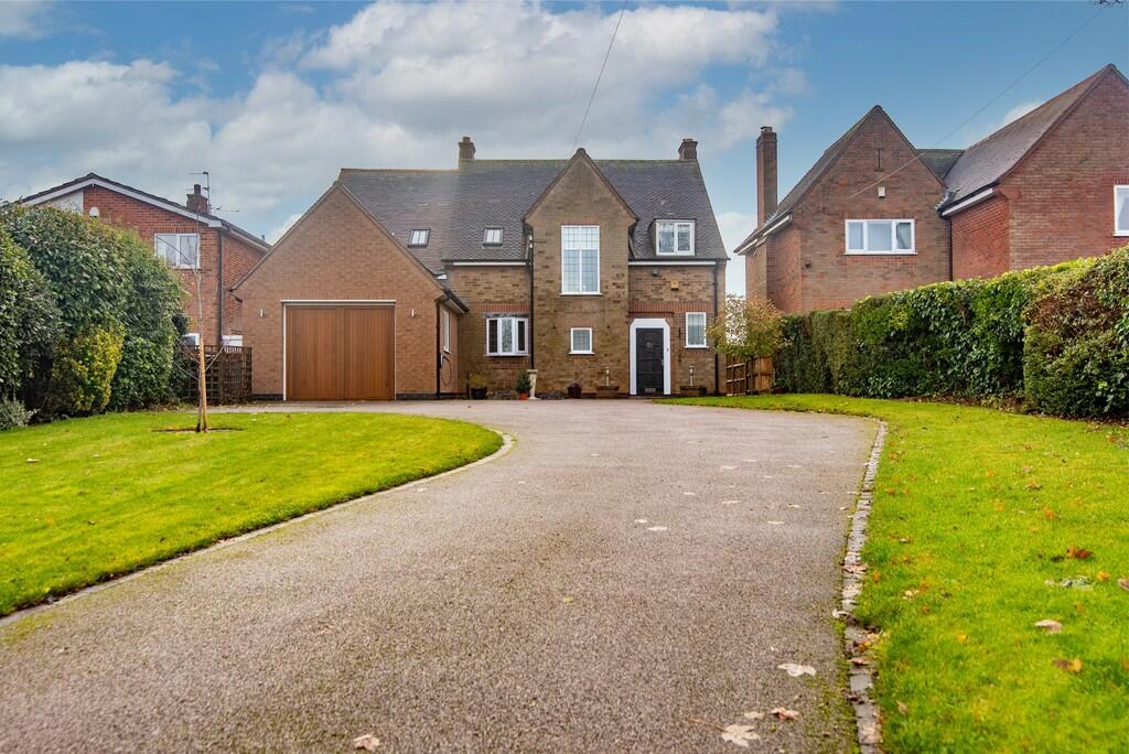 4 bedroom detached house for sale in Ashby Road, Kegworth, DE74