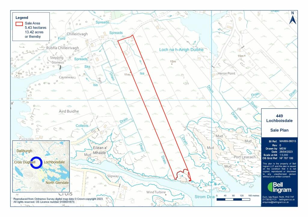3 bedroom bungalow for sale in Lochboisdale, Isle of South Uist, Eilean