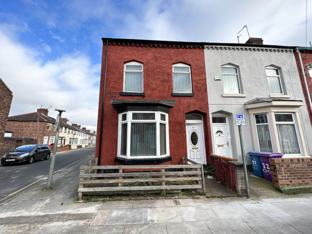 Main image of property: 24 Chapel Road, Anfield, Liverpool, Merseyside, L6 0AU
