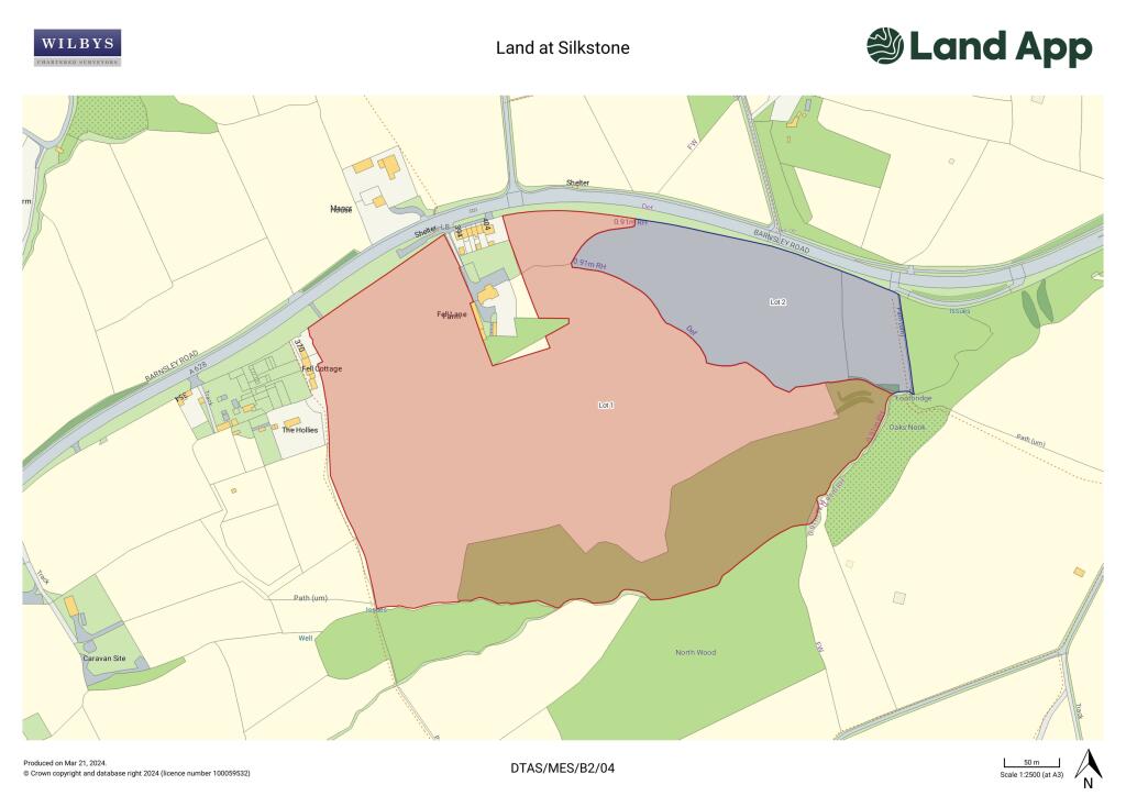 Land for sale in Barnsley Road, Silkstone, Barnsley, S75