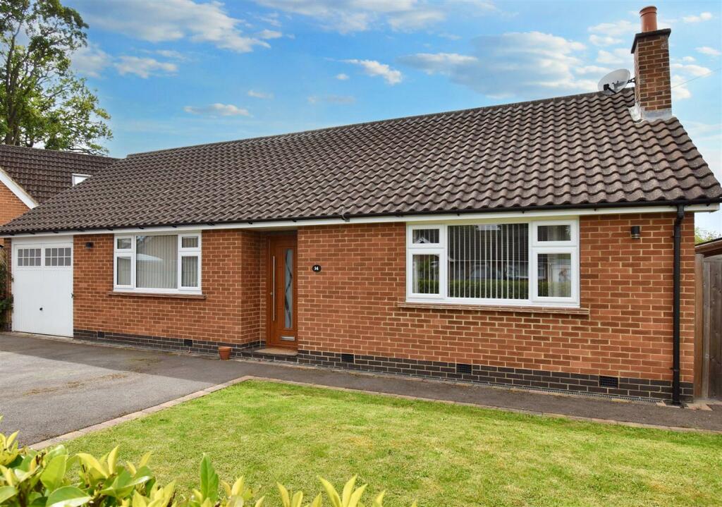 2 bedroom detached bungalow for sale in Broom Close, Duffield, Belper