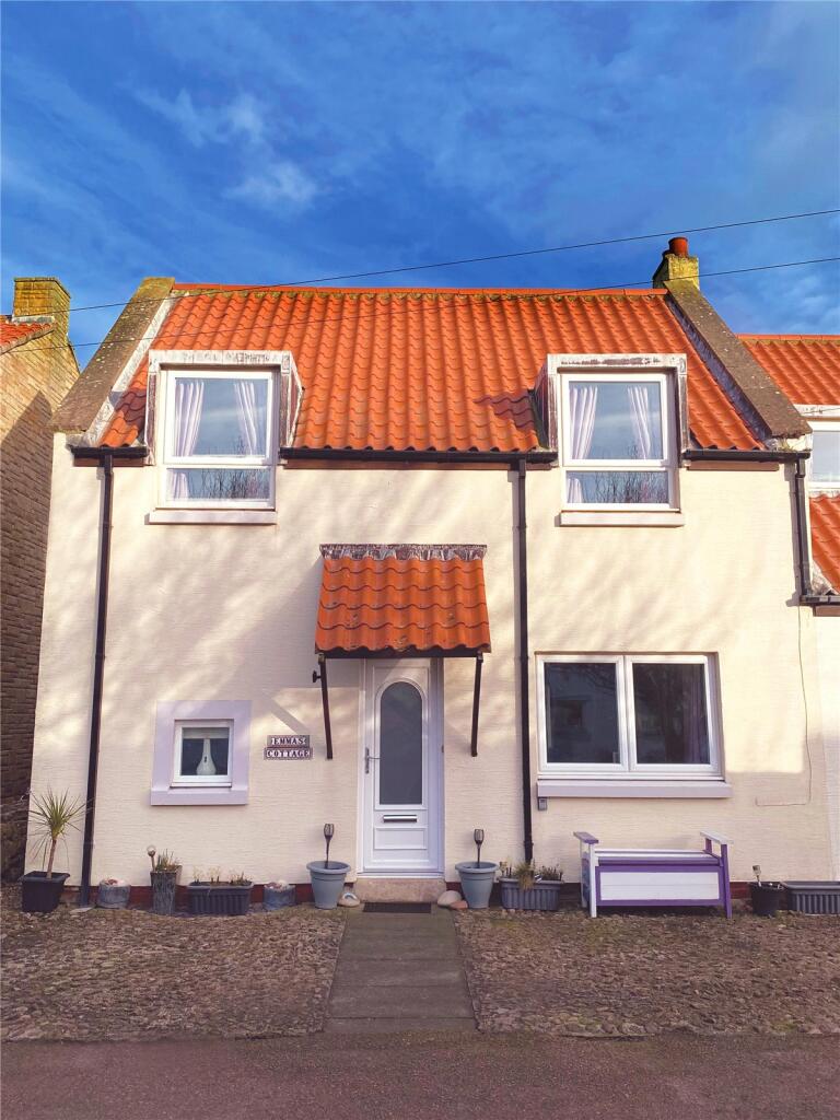 2 bedroom end of terrace house for sale in Fiddlers Green, Holy Island