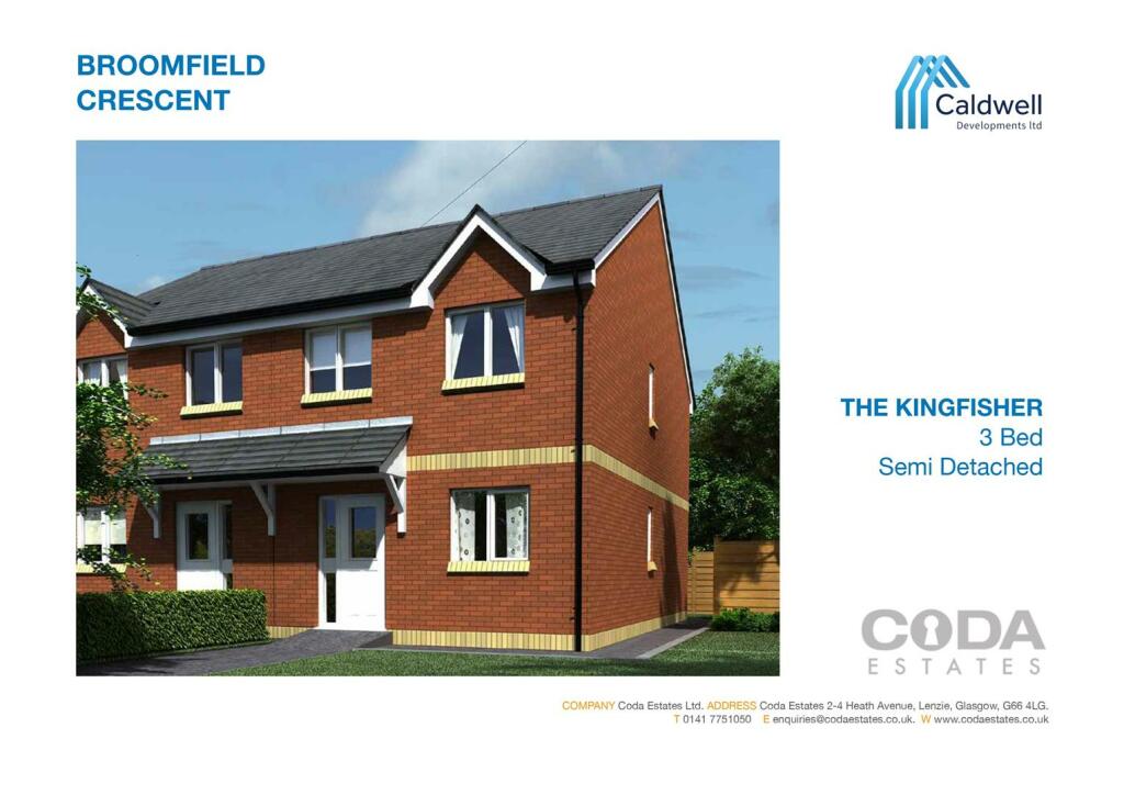 3 bedroom semi-detached house for sale in Broomfield gate, G21