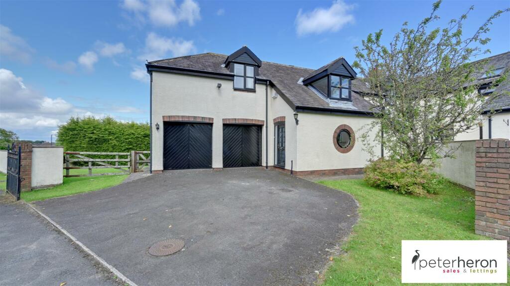 4 bedroom detached house for sale in Tunstall Lodge Farm, Burdon