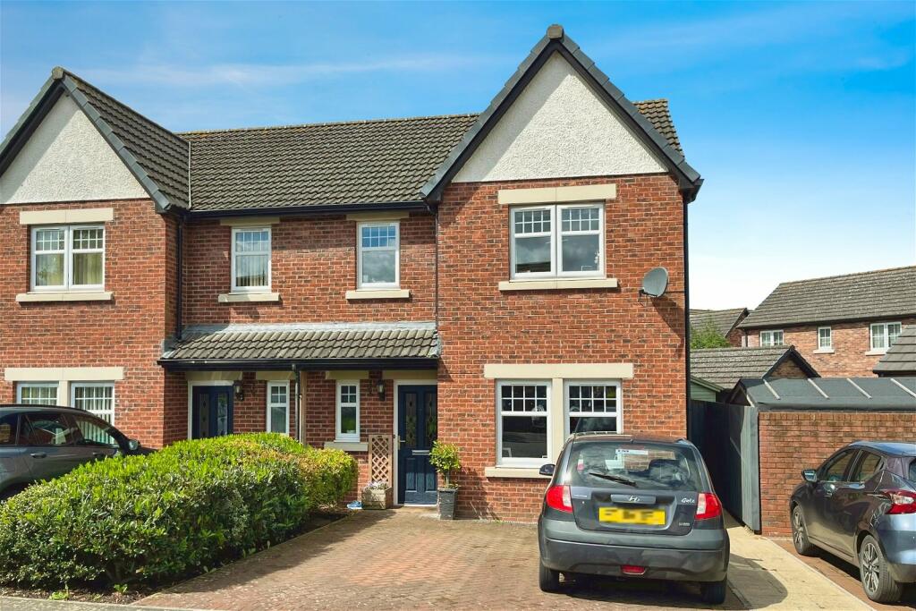 3 bedroom semidetached house for sale in Kirkland Fold, Wigton, CA7