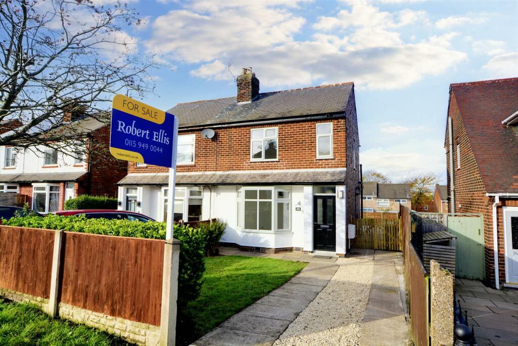 2 bedroom semidetached house for sale in Station Road, Awsworth
