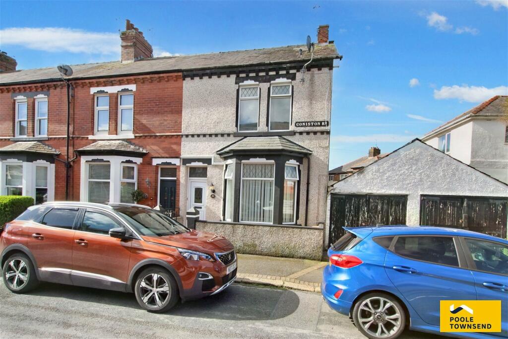 3 bedroom end of terrace house for sale in Coniston Road, Barrowin