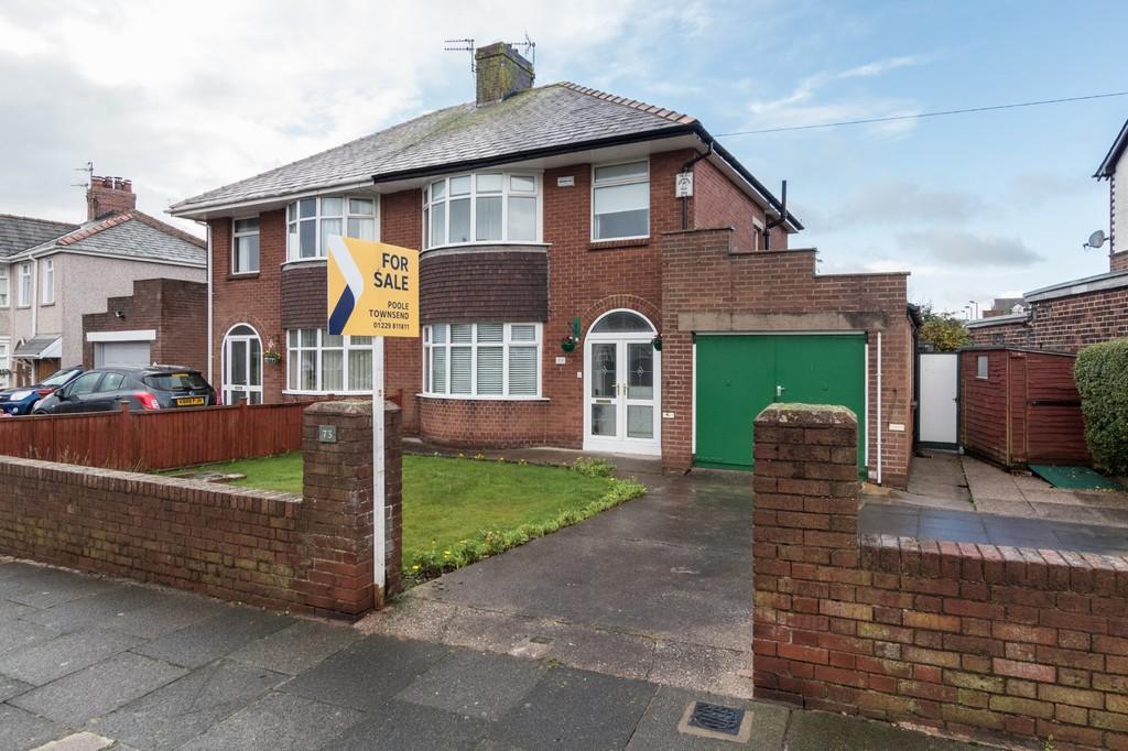 3 bedroom semidetached house for sale in Furness Park Road, Barrowin