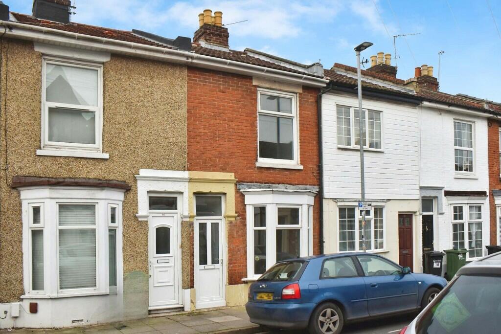 2 bedroom terraced house for sale in Talbot Road, Southsea, Hampshire, PO4