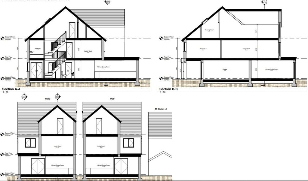 Plot for sale in Station Road, Pilsley, Chesterfield, S45 8BG, S45