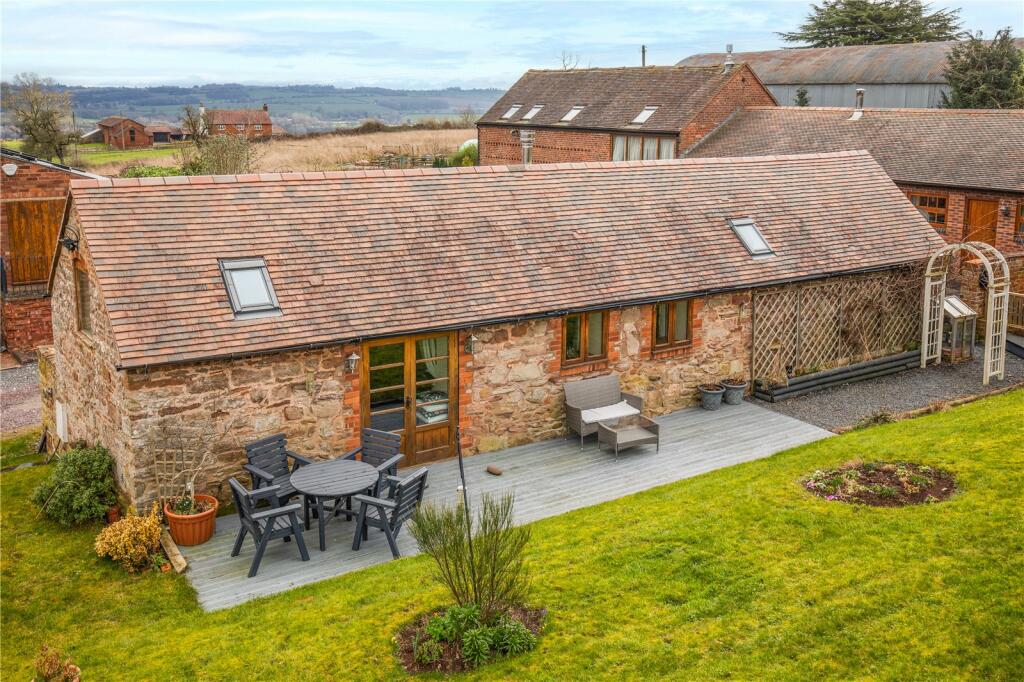 2 bedroom barn conversion for sale in Sutton, Chelmarsh, Bridgnorth