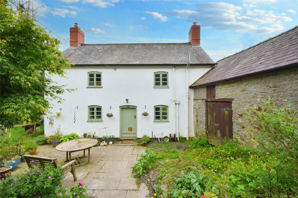 2 bedroom detached house for sale in BwlchyPlain, Knighton, Powys, LD7