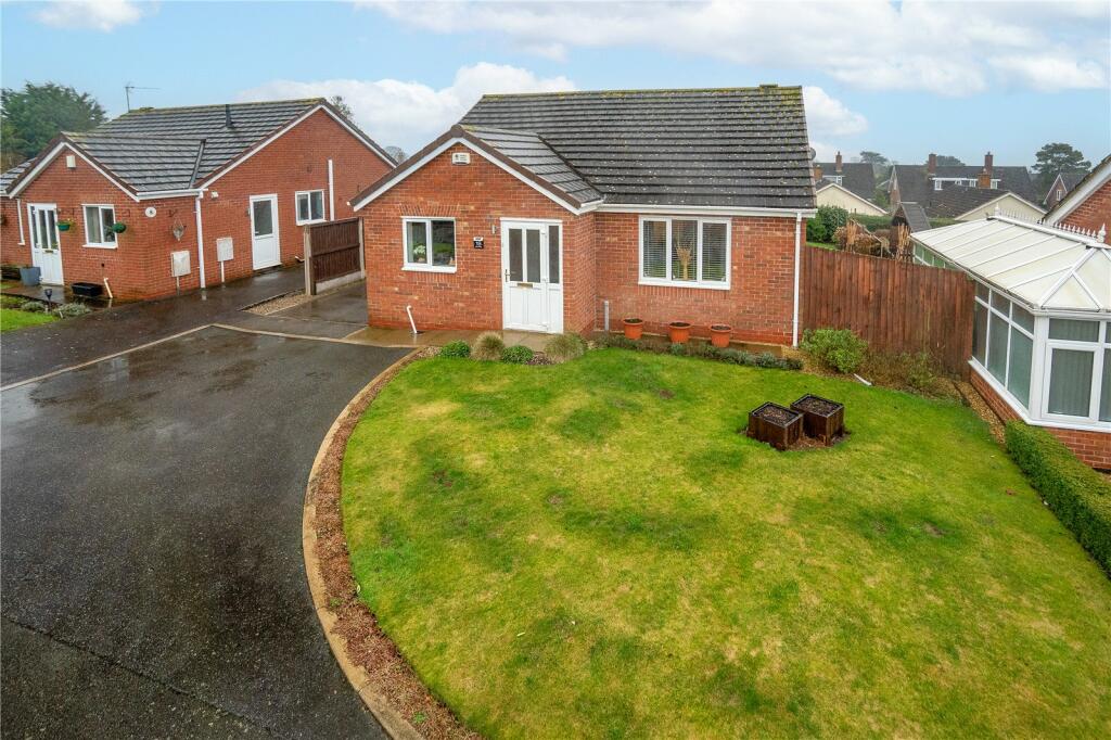 2 bedroom bungalow for sale in Ellam Piece, Cheswardine, Market Drayton