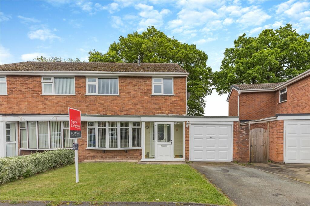 3 bedroom semidetached house for sale in Burnell Road, Admaston