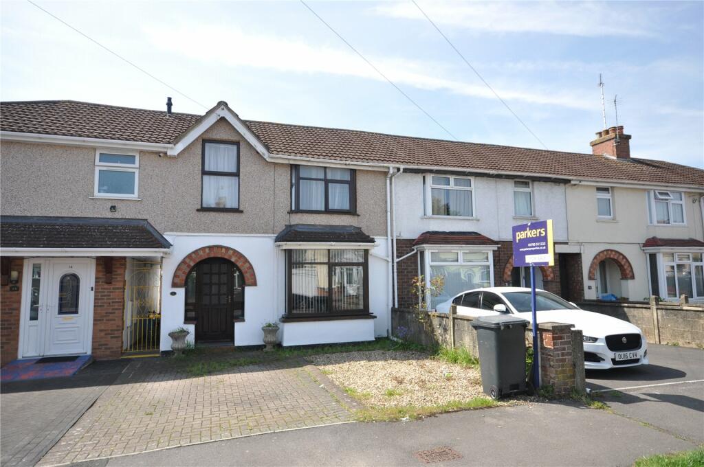 3 bedroom terraced house for sale in Copse Avenue, Swindon, Wiltshire, SN1