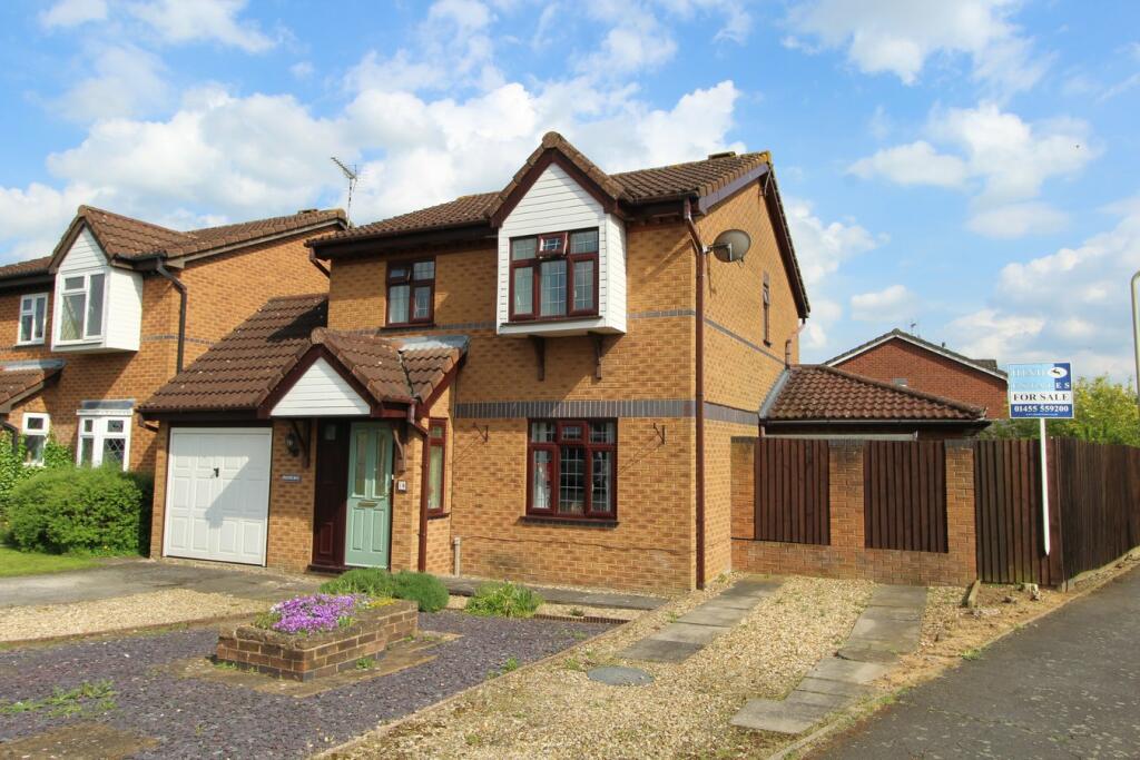3 bedroom detached house for sale in Tedder Close, Lutterworth, LE17