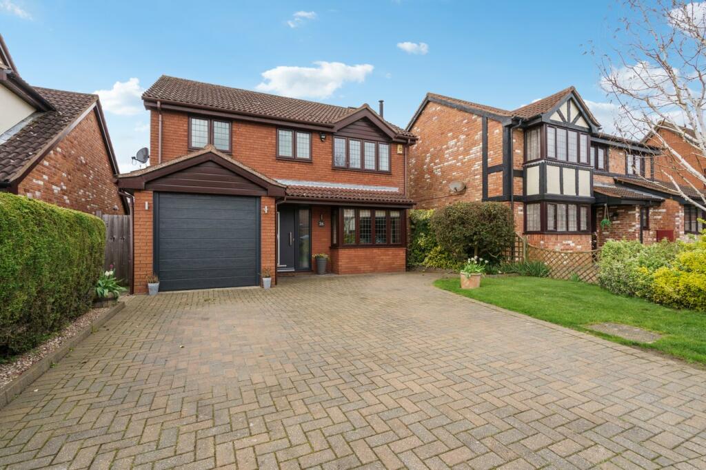 4 bedroom detached house for sale in Burwell Road, Eaton Ford, St Neots, PE19