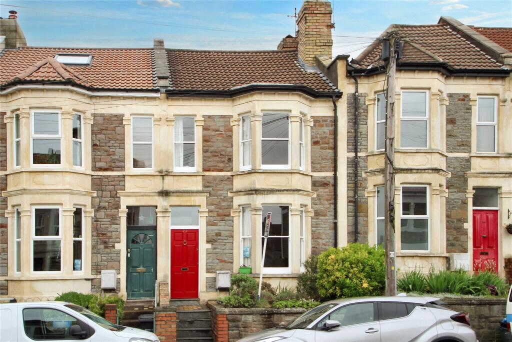 3 bedroom terraced house for sale in Holmesdale Road, Victoria Park, BRISTOL, BS3