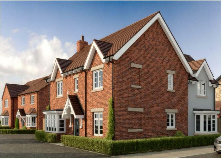 4 bedroom detached house for sale in Thimble Mill Close, Shepshed