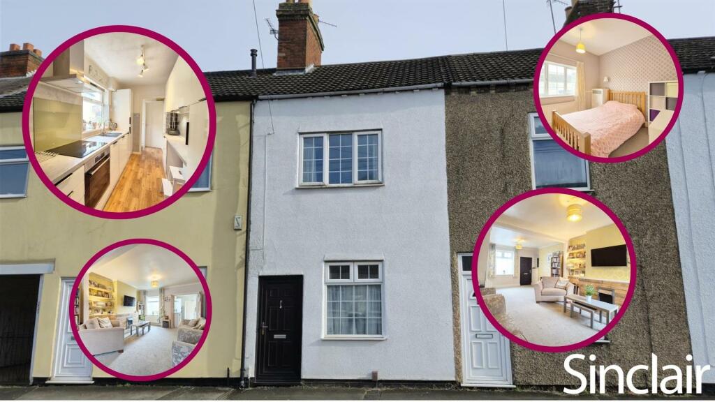 2 bedroom terraced house for sale in Belvoir Road, Coalville