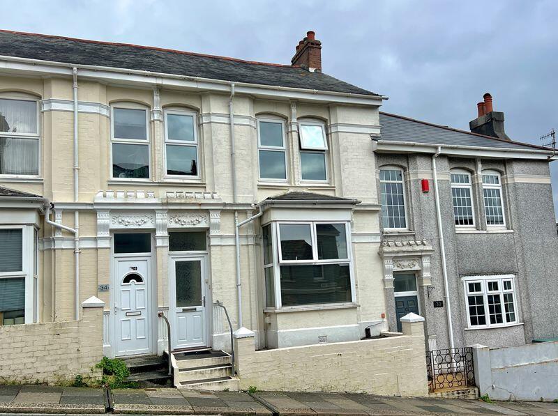 3 bedroom terraced house for sale in Rosebery Avenue, St Judes, Plymouth. A lovely 3 bedroomed spacious family home with enclosed garden., PL4