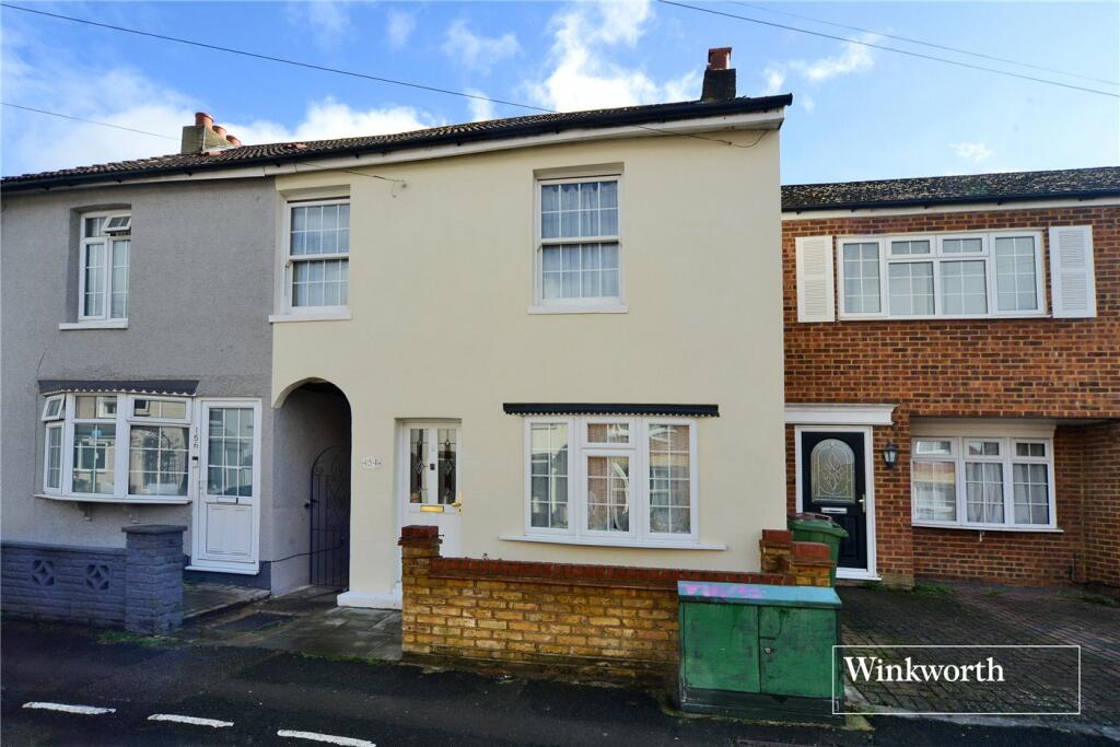 3 bedroom terraced house for sale in Longfellow Road, Worcester Park, KT4