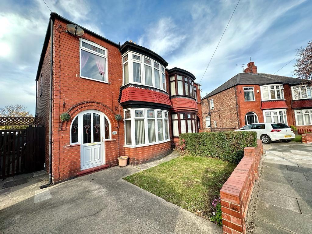 3 bedroom semidetached house for sale in Thames Road, Redcar, North