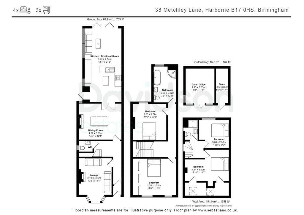 Additional property image - Metchley Lane, Metchley Lane B17