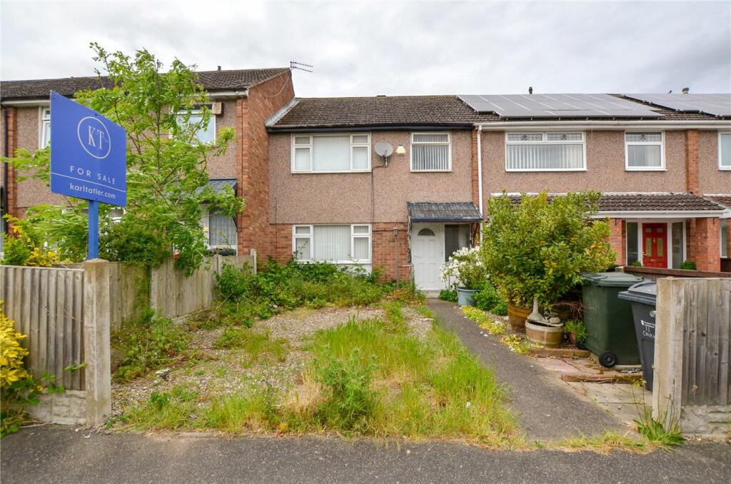 3 bedroom terraced house for sale in Chirk Gardens, Ellesmere Port