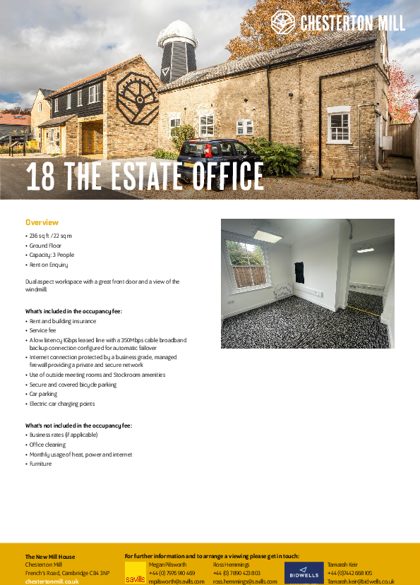 The Estate Office Availability.pdf
