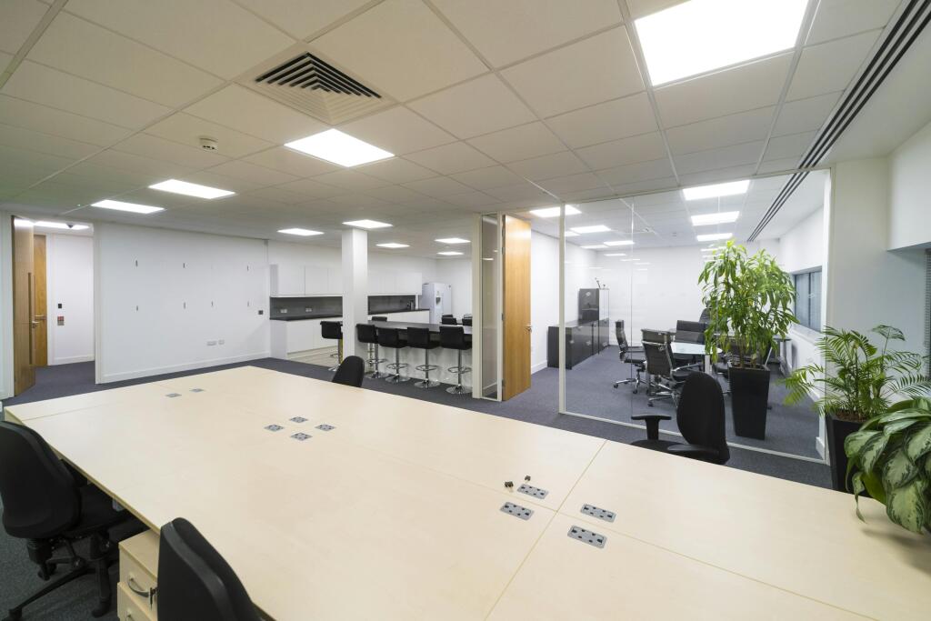 Meeting Room and Kitchen Area