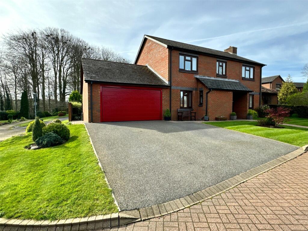 4 bedroom detached house for sale in Beacons Park, Brecon, Powys, LD3