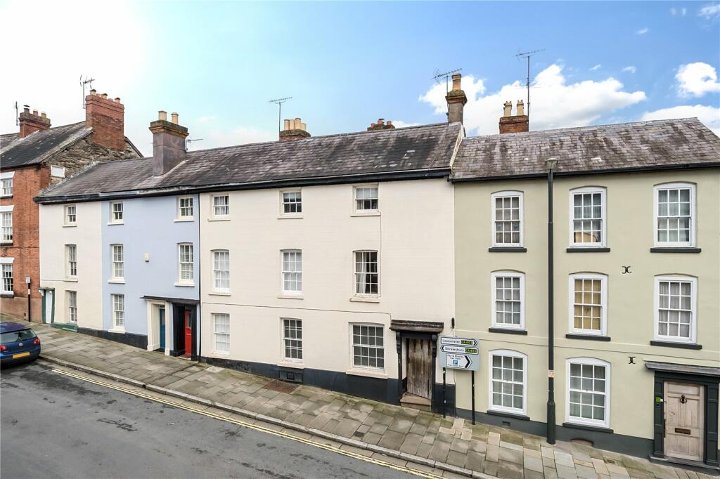 4 bedroom town house for sale in Old Street, Ludlow, Shropshire, SY8