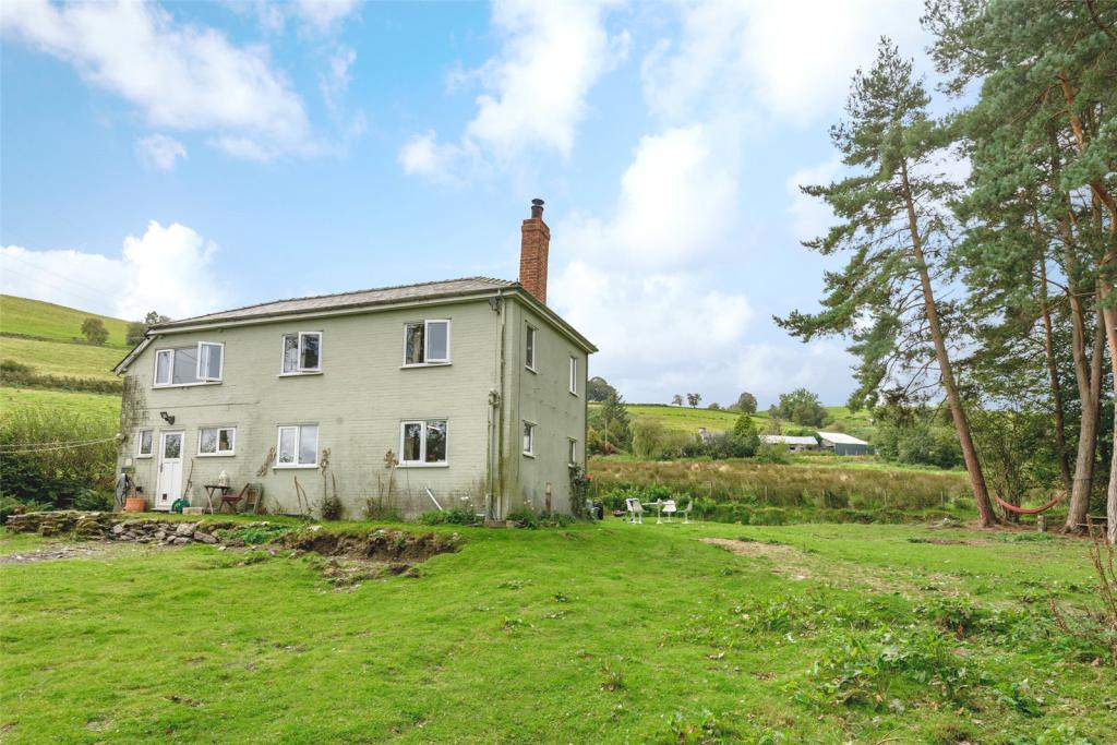 4 bedroom detached house for sale in Tylwch, Llanidloes, Powys, SY18
