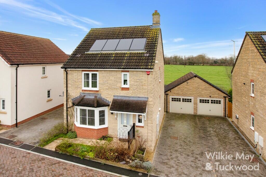 3 bedroom detached house for sale in Whitley Meadows, Woolavington