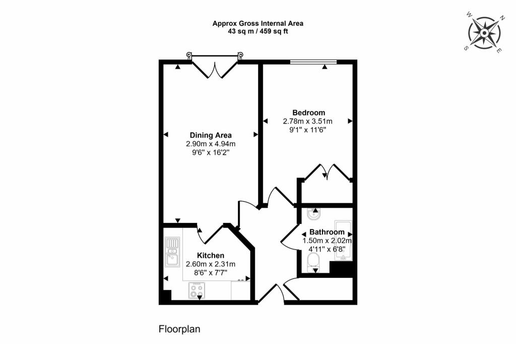 Additional property image - Flat 2, Bracknell Court, 4 Lady Bracknell Mews, Birmingham, B31 2FD