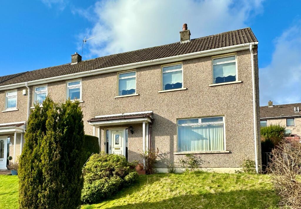 3 bedroom terraced house for sale in Dunblane Drive, The Village, East