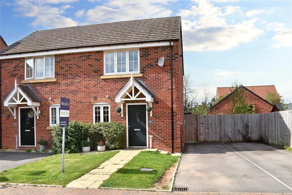 2 bedroom house for sale in Dunclent Close, Copcut, Droitwich Spa