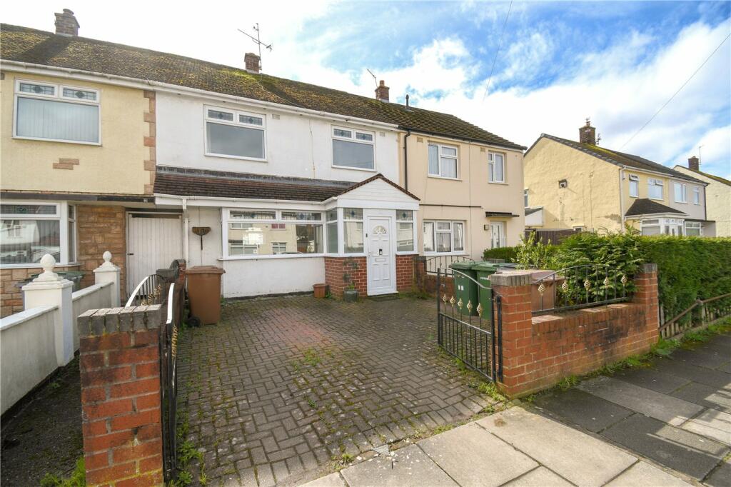 3 bedroom terraced house for sale in Fairmead Road, Moreton, Wirral, CH46