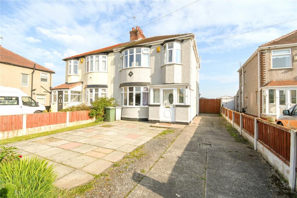 3 bedroom semidetached house for sale in Acton Lane, Moreton, Wirral, CH46