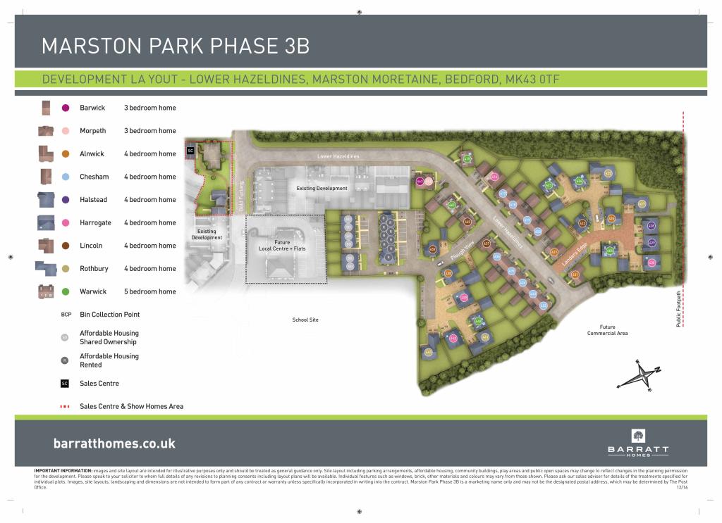 Marston Park New Homes Development by Barratt Homes