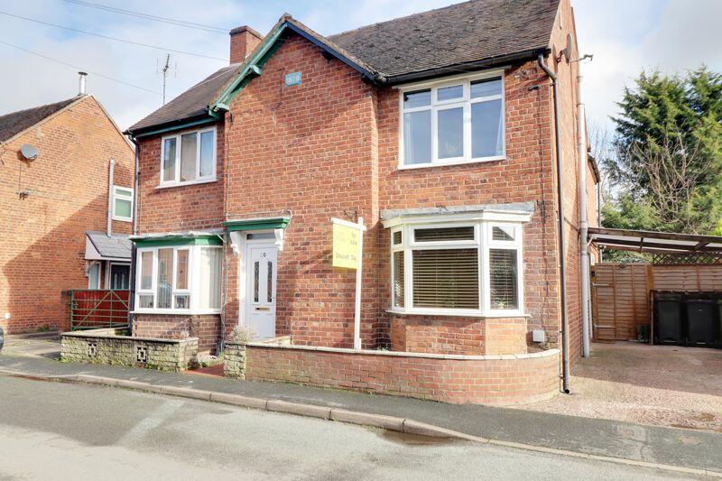 2 bedroom semidetached house for sale in Victoria Road, Market Drayton