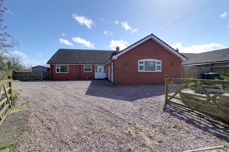 4 bedroom detached bungalow for sale in Longford, Market Drayton