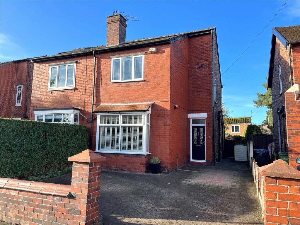 4 bedroom semidetached house for sale in Nursery Road, Heaton Norris