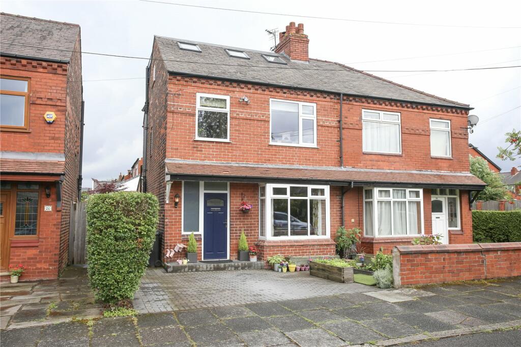4 bedroom semidetached house for sale in Chandos Road, Heaton Chapel