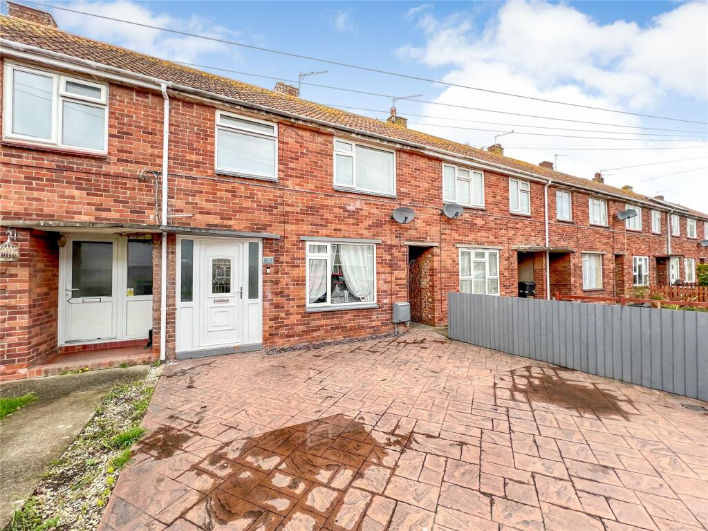 3 bedroom terraced house for sale in Talbot Close, Highbridge, Somerset