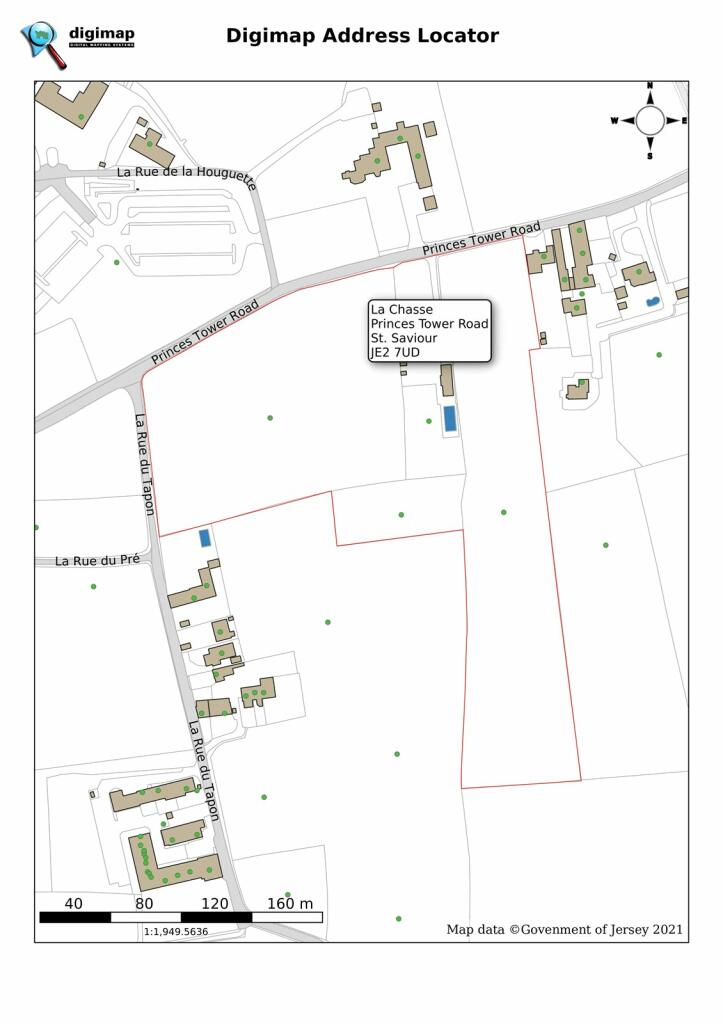 5 bedroom detached house for sale in Princes Tower Road, St. Saviour